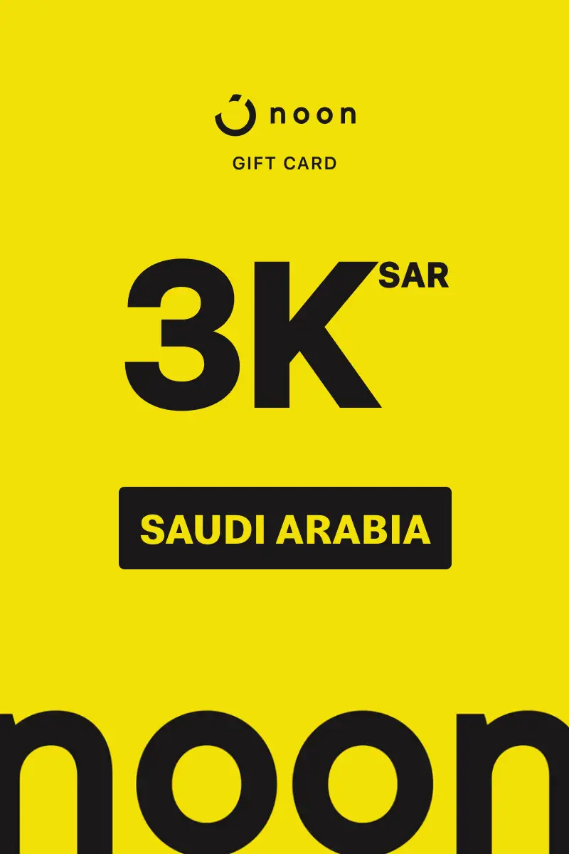 Noon 3000 SAR Gift Card (Saudi Arabia) - Digital Key