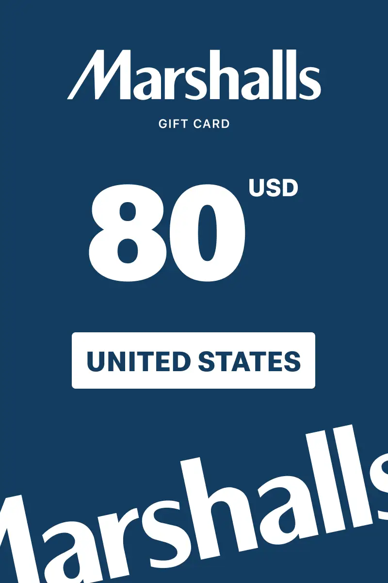 Marshalls 80 USD Gift Card (United States) - Digital Key
