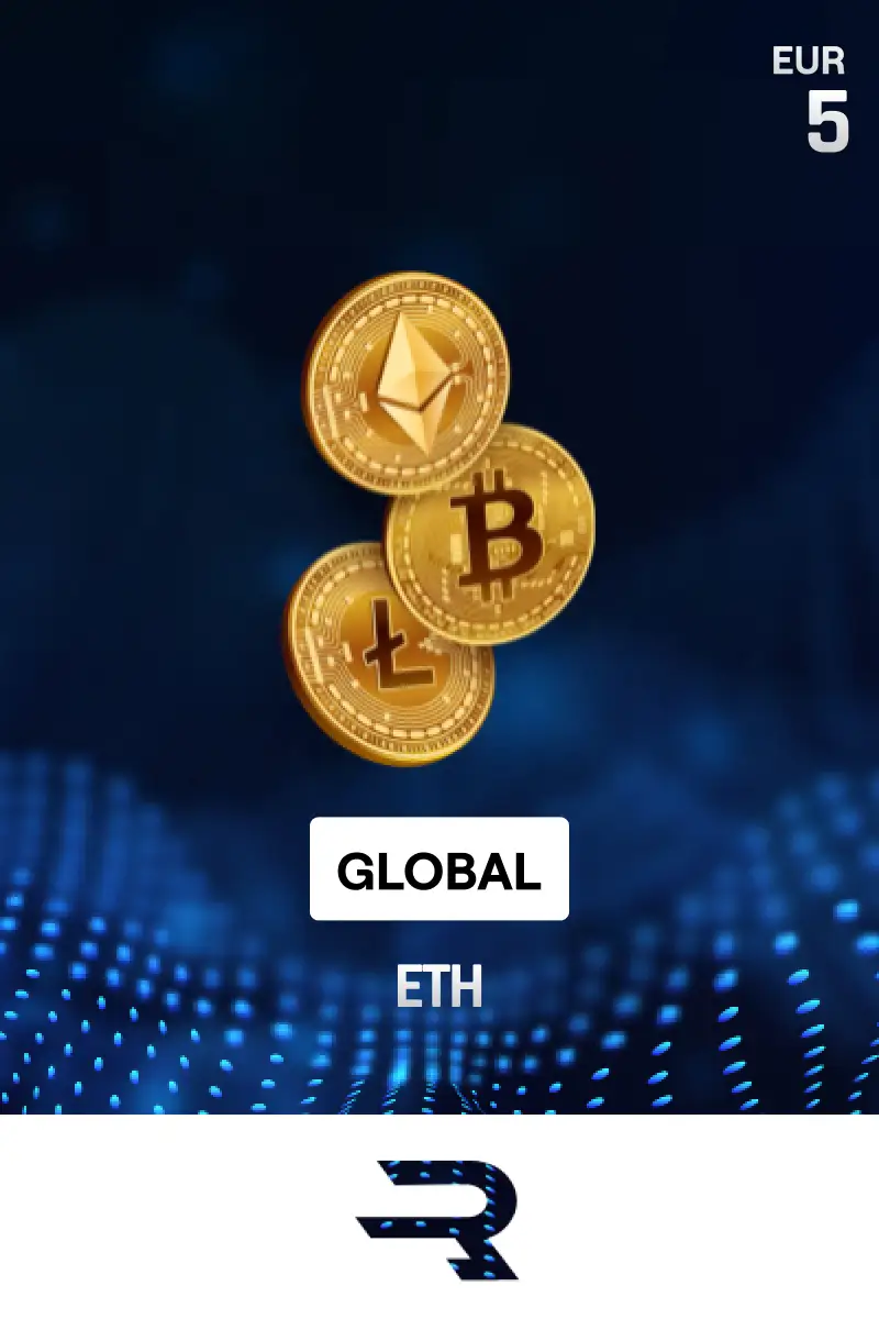 Rewarble Crypto (ETH) 5 EUR Gift Card (Global) - Rewarble - Digital Key