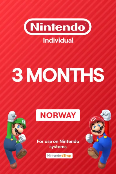 Nintendo Switch Online 3 Months Individual Membership (Norway) - Digital Key