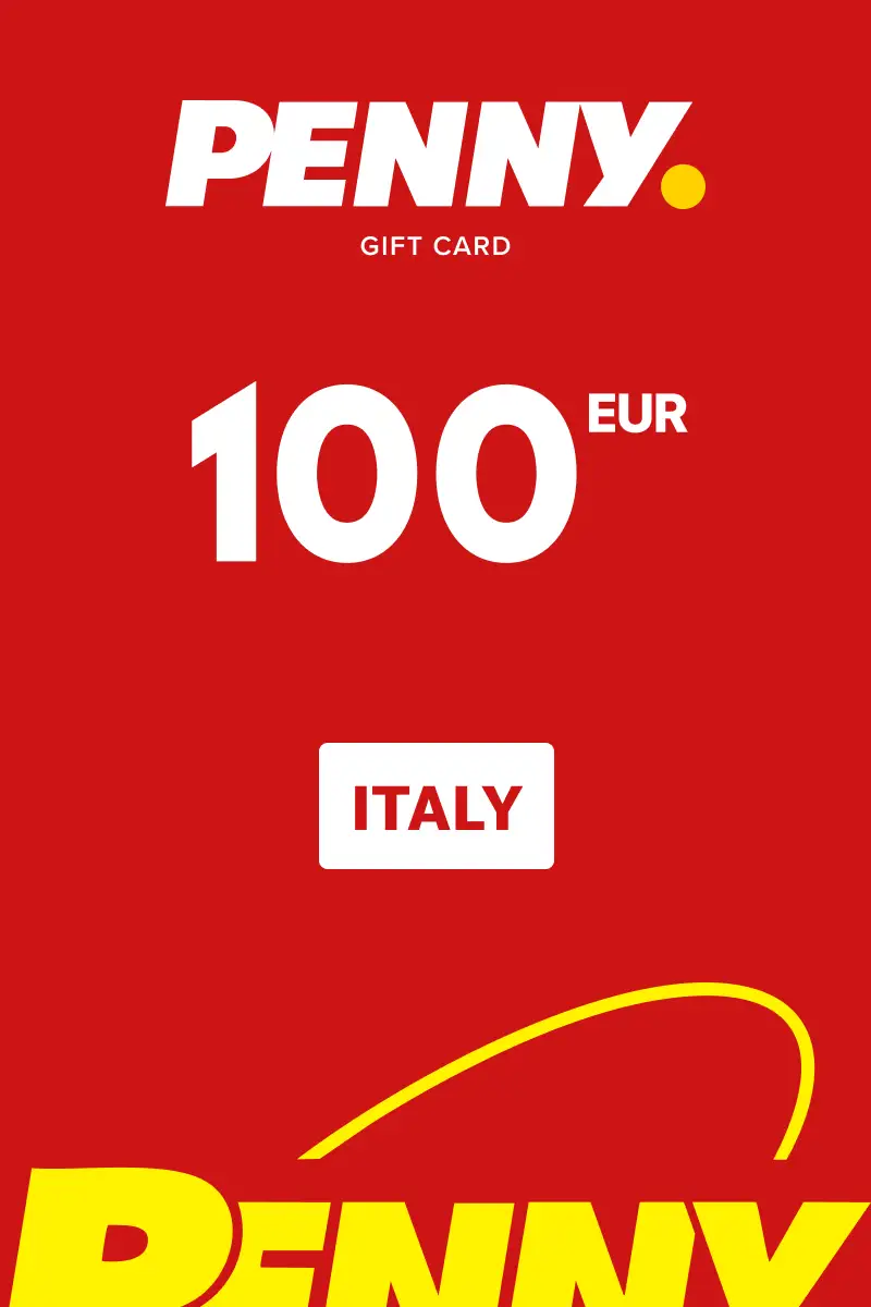 Penny 100 EUR Gift Card (Italy) - Digital Key