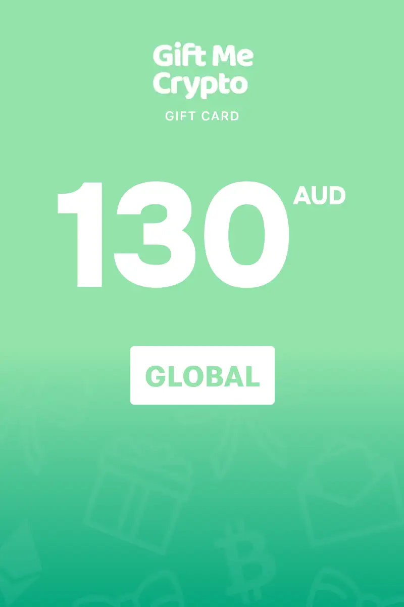 Gift Me Crypto 130 AUD Gift Card (Global) - Digital Key