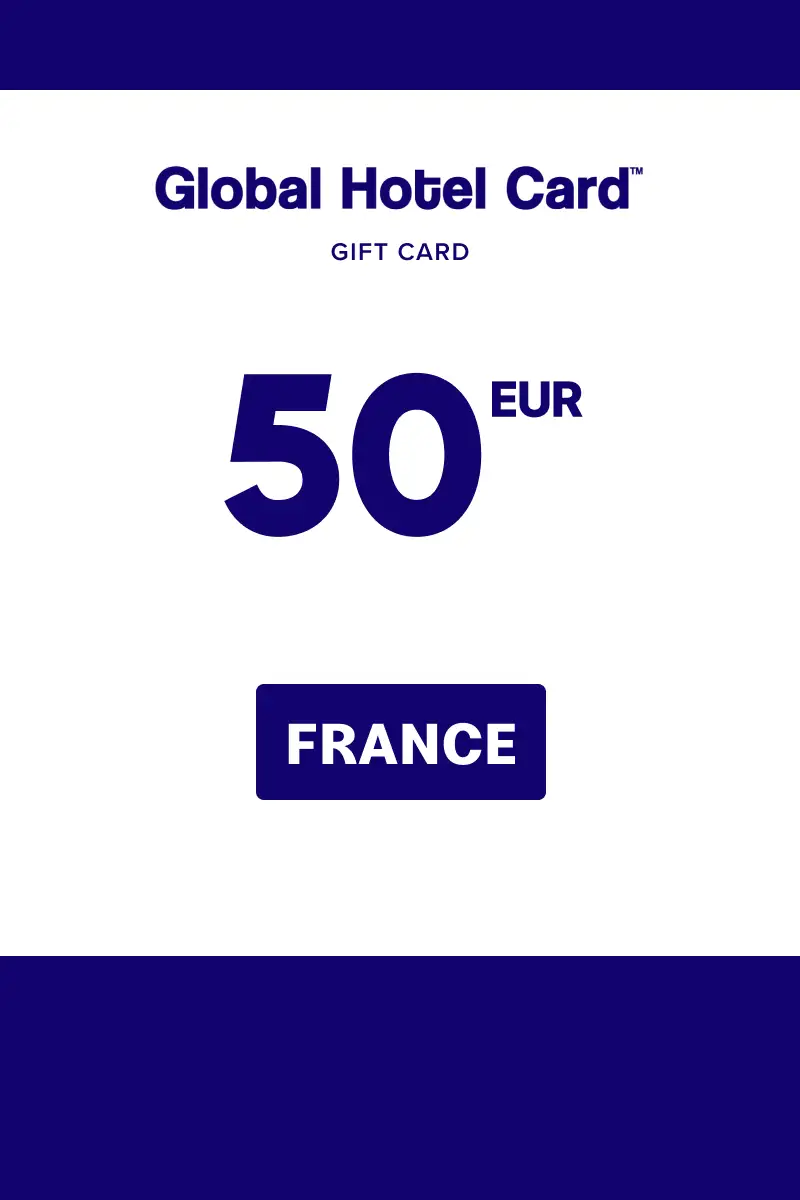 Global Hotel Card 50 EUR Gift Card (France) - Digital Key