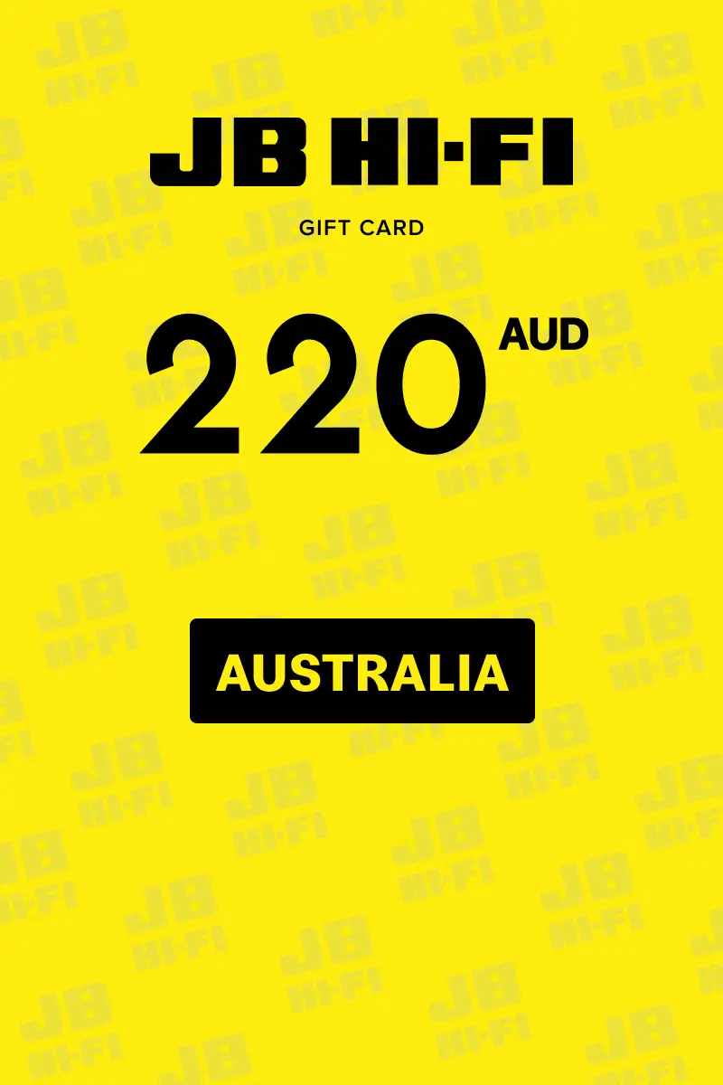 JB HI-FI 220 AUD Gift Card (Australia) - Digital Key