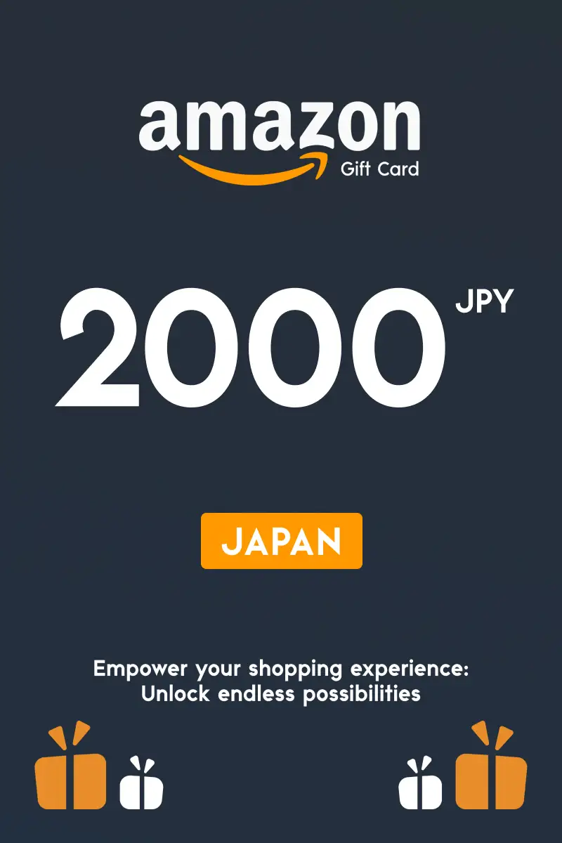 Amazon 2000 JPY Gift Card (Japan) - Digital Key