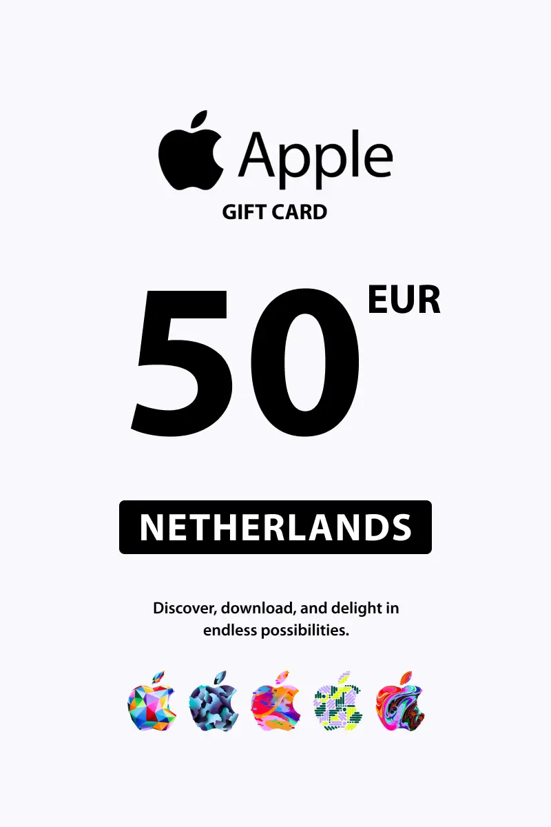 Apple 50 EUR Gift Card (Netherlands) - Digital Key