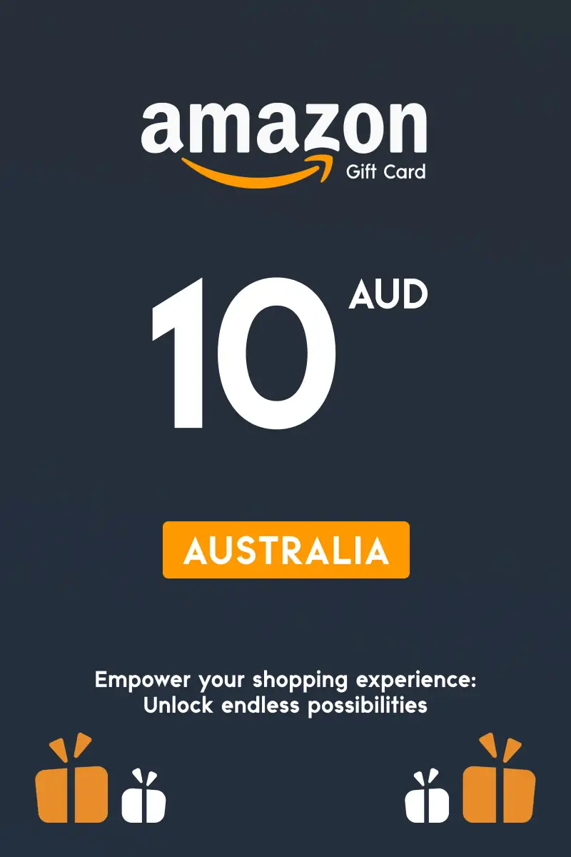 Amazon 10 AUD Gift Card (Australia) - Digital Key