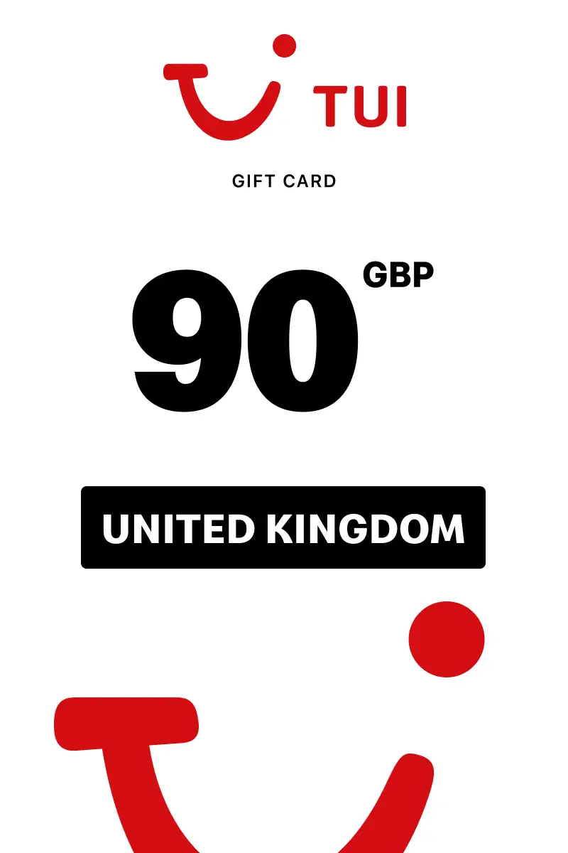 TUI Travel 90 GBP Gift Card (United Kingdom) - Digital Key
