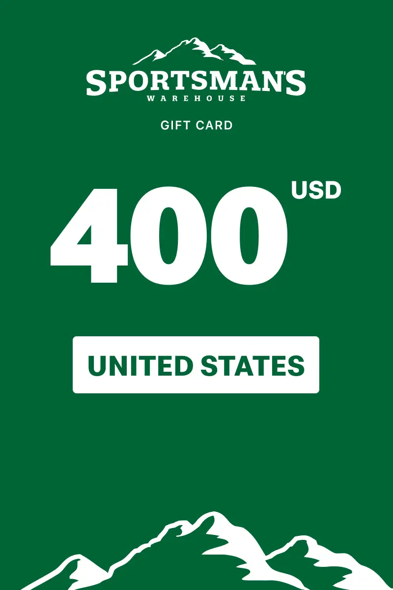 Sportsman's Warehouse 400 USD Gift Card (United States) - Digital Key