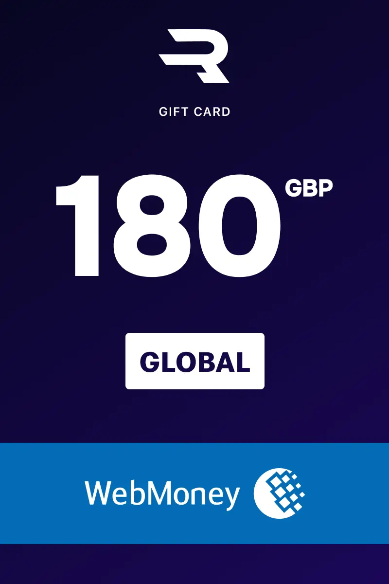 Rewarble WebMoney 180 GBP Gift Card (Global) - Rewarble - Digital Key