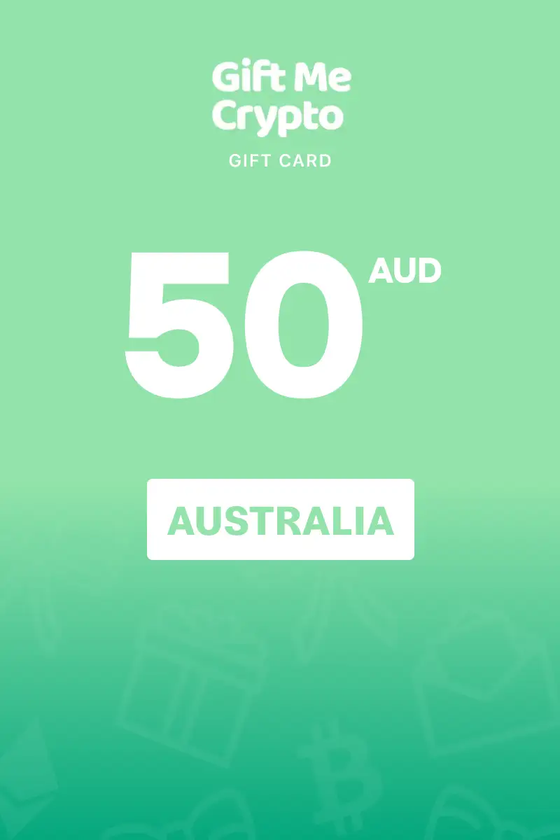 Gift Me Crypto 50 AUD Gift Card (Australia) - Digital Key