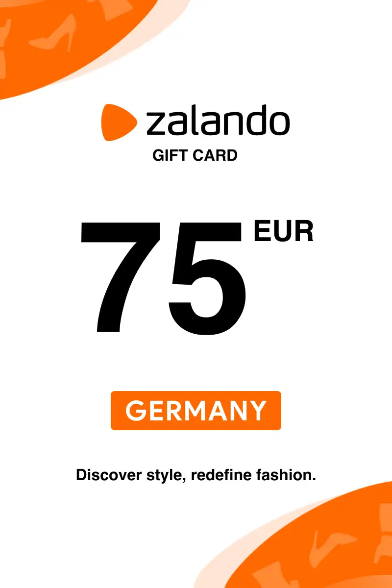 Zalando 75 EUR Gift Card (Germany) - Digital Key