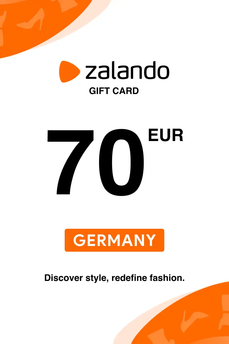 Zalando 70 EUR Gift Card (Germany) - Digital Key