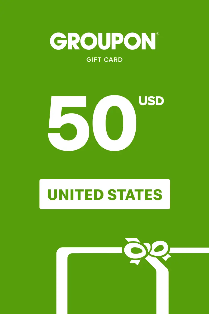 Groupon 50 USD Gift Card (United States) - Digital Key