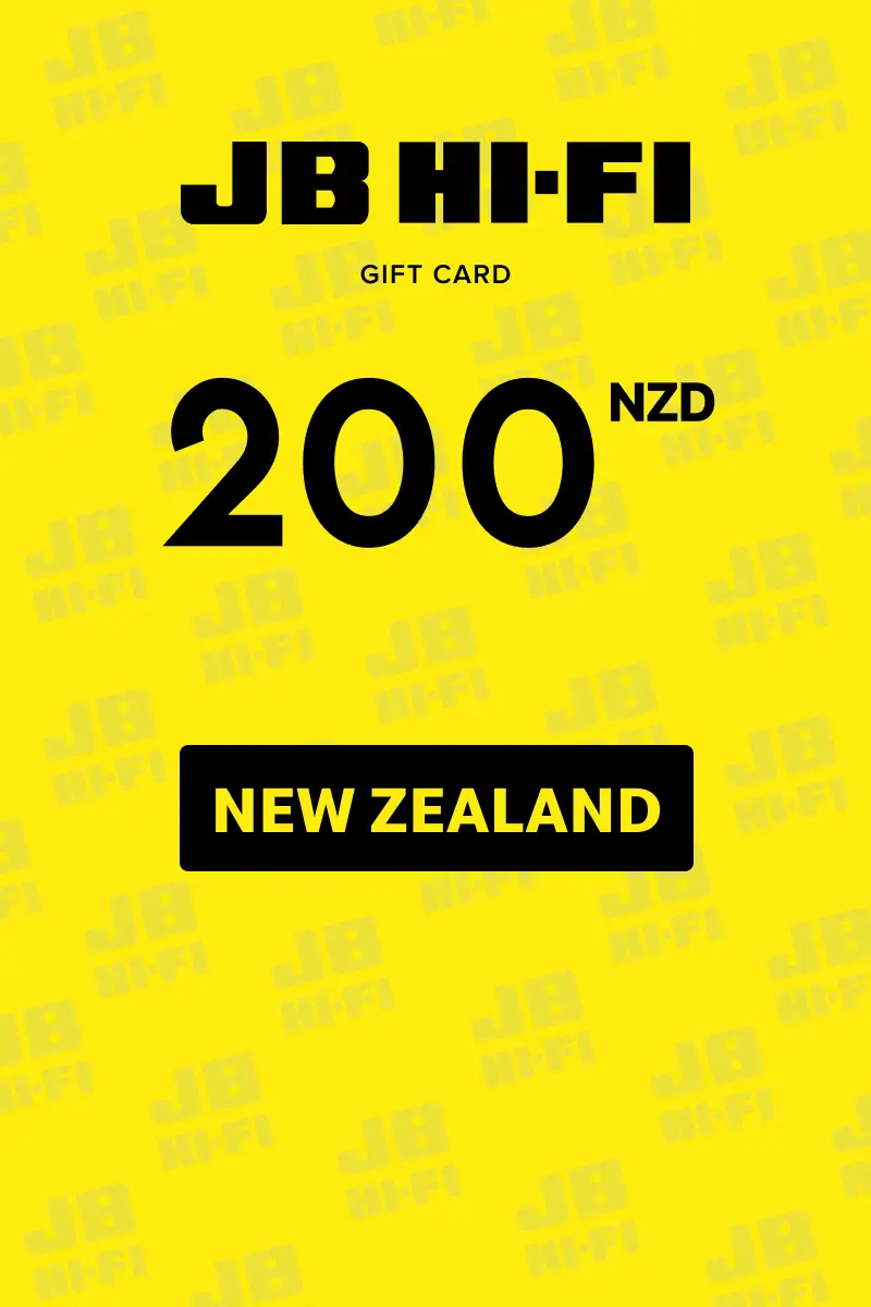 JB HI-FI 200 NZD Gift Card (New Zealand) - Digital Key