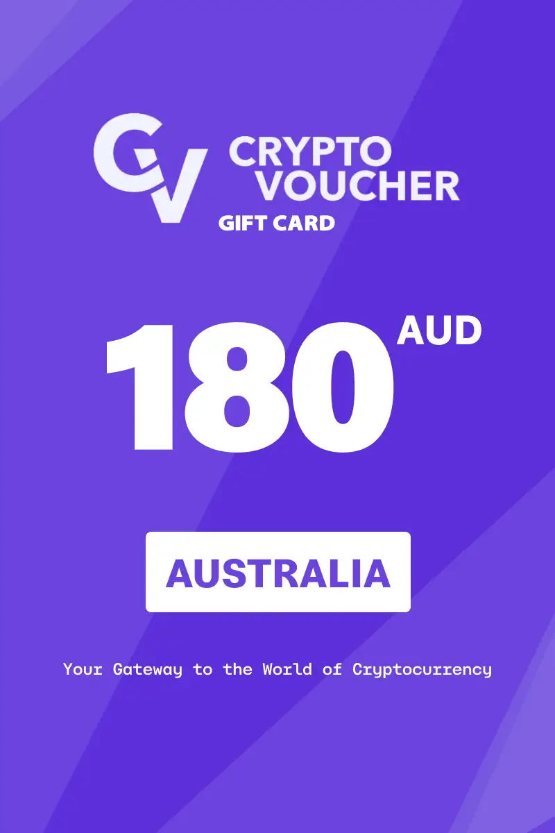 Crypto Voucher 180 AUD Gift Card (Australia) - Digital Key
