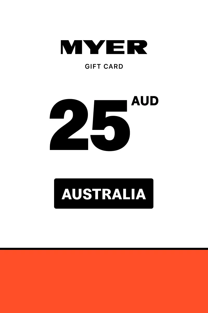 Myer 25 AUD Gift Card (Australia) - Digital Key
