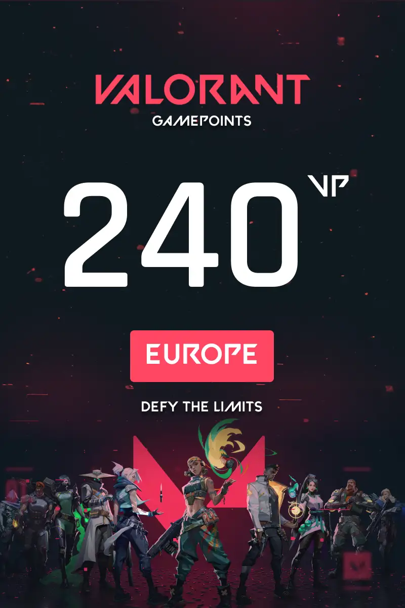 VALORANT 240 Valorant Points (Europe) - Digital Key