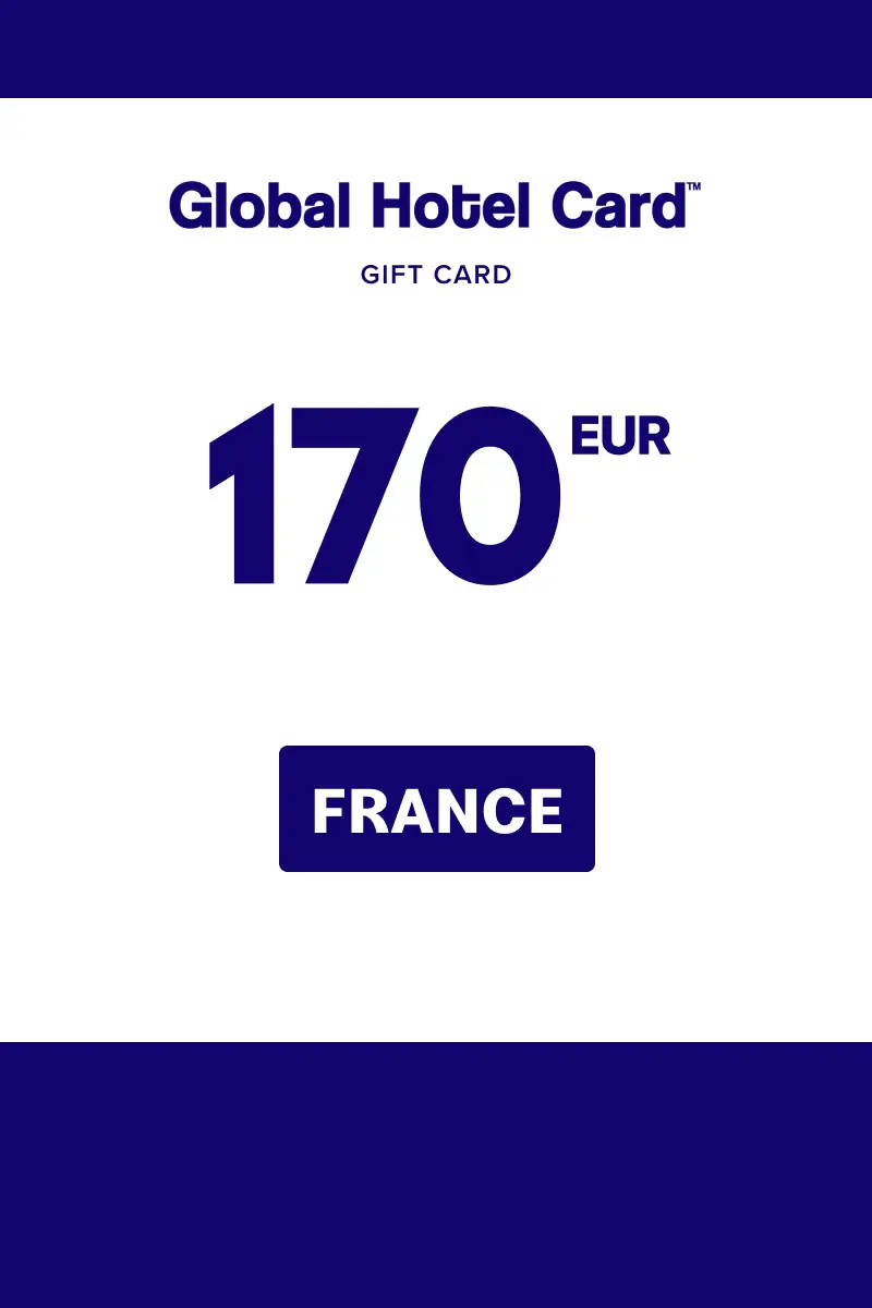 Global Hotel Card 170 EUR Gift Card (France) - Digital Key