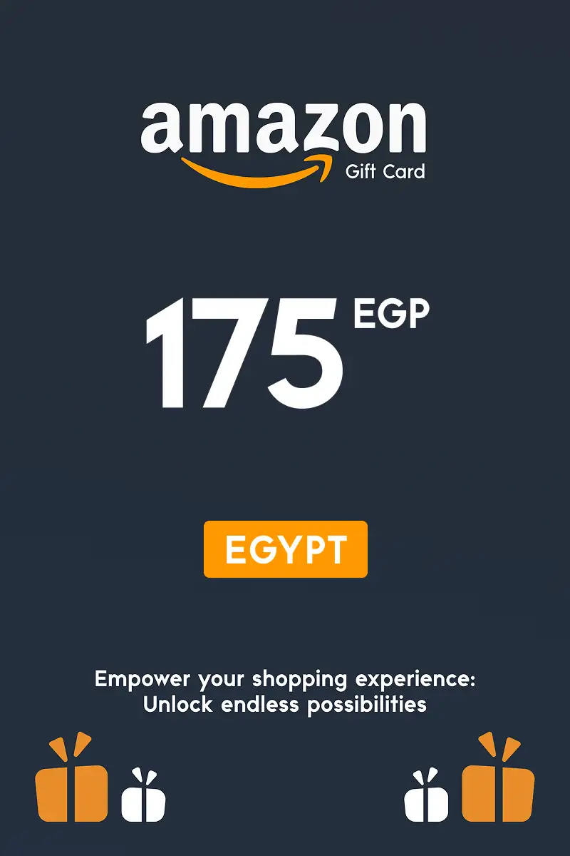 Amazon 175 EGP Gift Card (Egypt) - Digital Key
