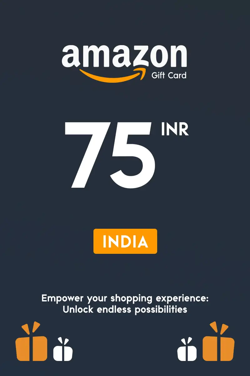 Amazon 75 INR Gift Card (India) - Digital Key