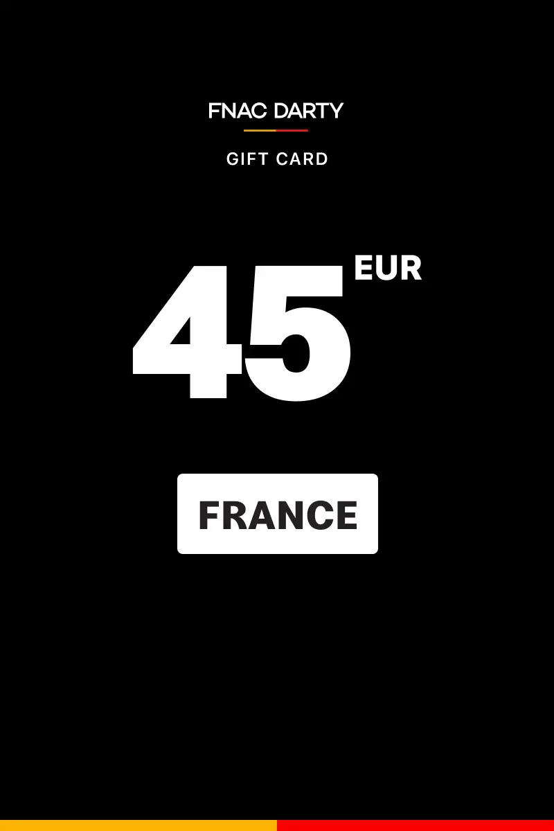 Fnac Darty 45 EUR Gift Card (France) - Digital Key