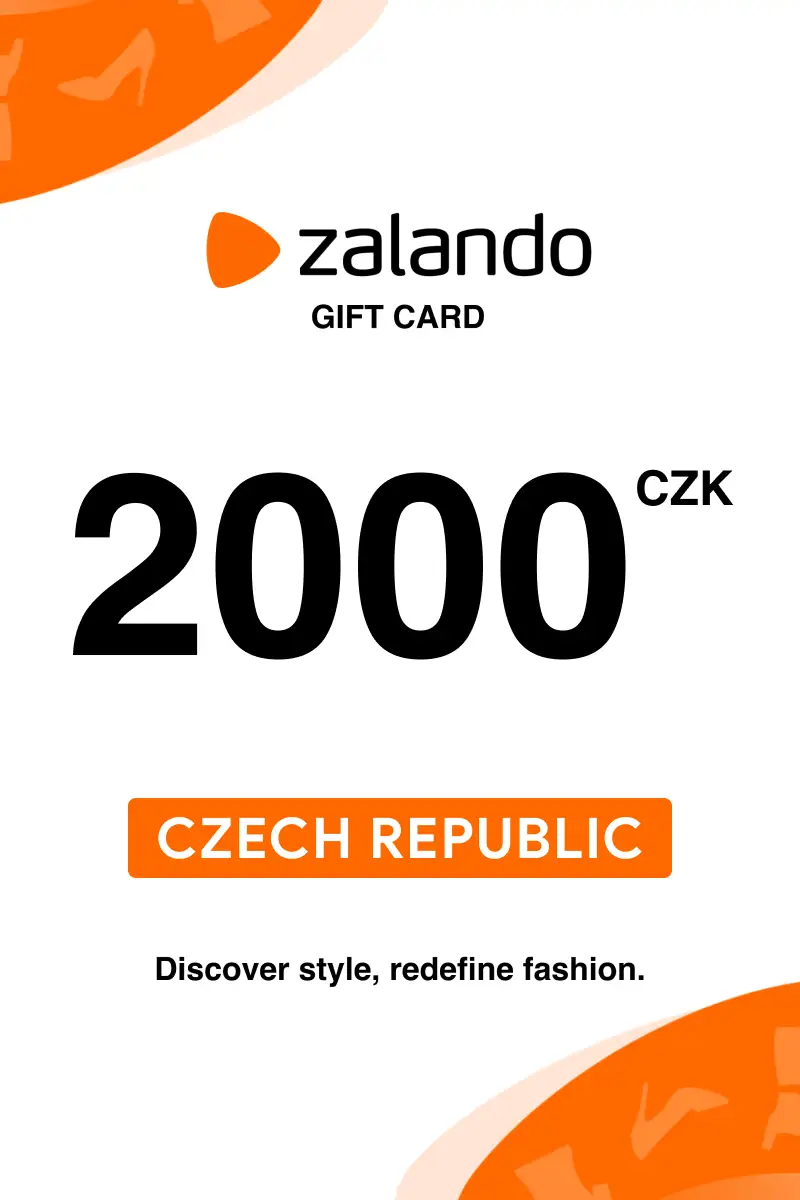 Zalando 2000 CZK Gift Card (Czech Republic) - Digital Key