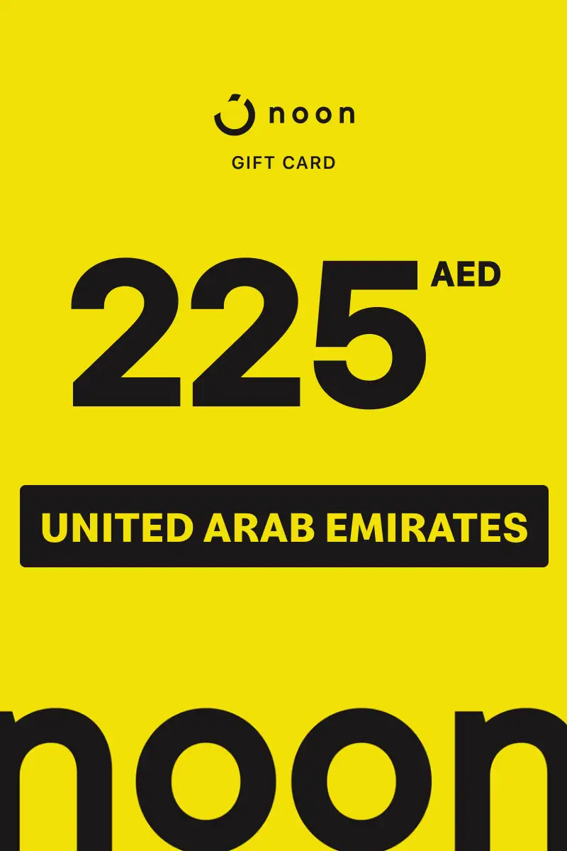 Noon 225 AED Gift Card (United Arab Emirates) - Digital Key