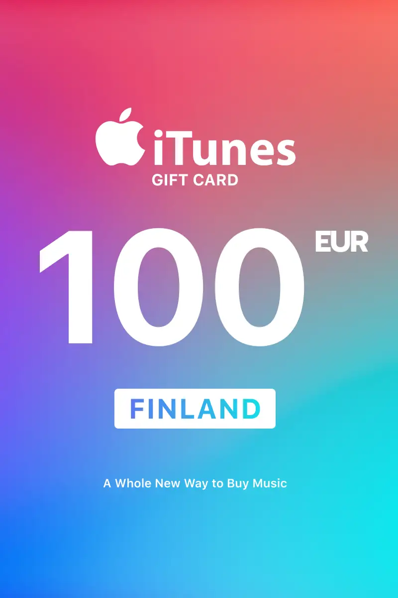 Apple iTunes 100 EUR Gift Card (Finland) - Digital Key