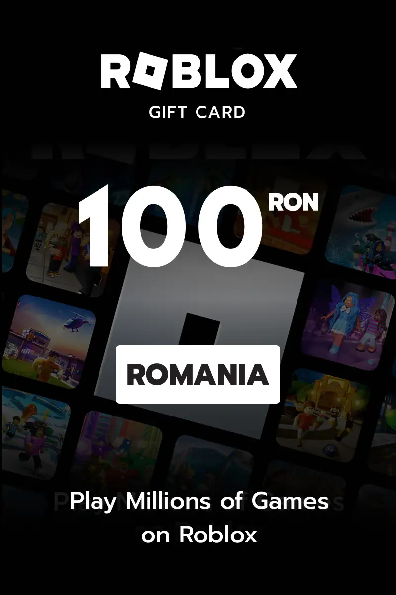 Roblox 100 RON Gift Card (Romania) - Digital Key