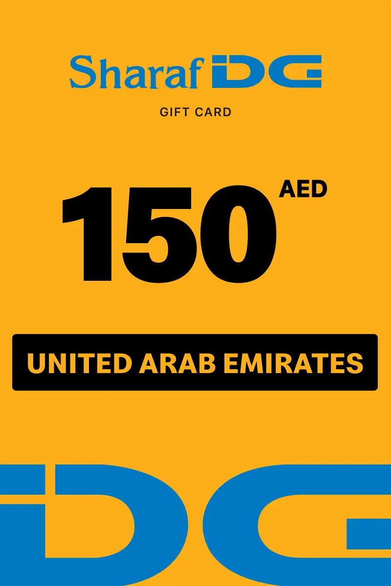 Sharaf DG 150 AED Gift Card (United Arab Emirates) - Digital Key