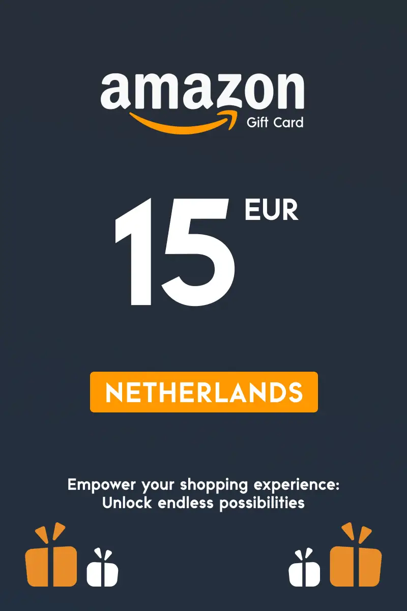 Amazon 15 EUR Gift Card (Netherlands) - Digital Key
