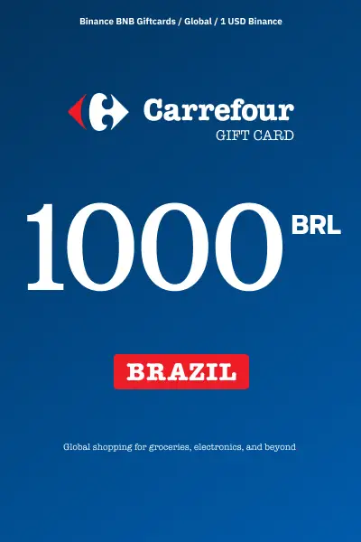 Carrefour 1000 BRL Gift Card (Brazil) - Digital Key