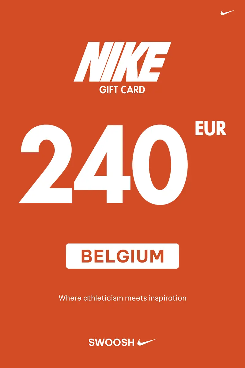 Nike 240 EUR Gift Card (Belgium) - Digital Key