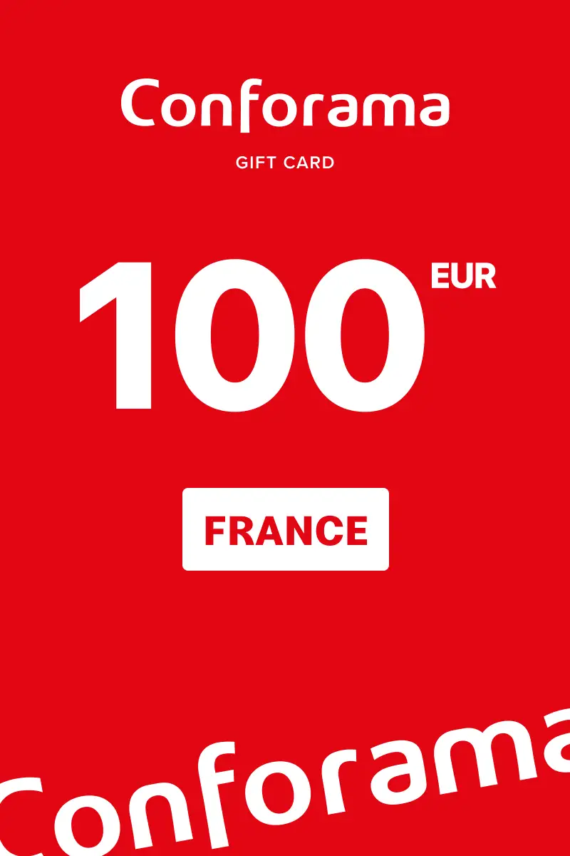 Conforama 100 EUR Gift Card (France) - Digital Key