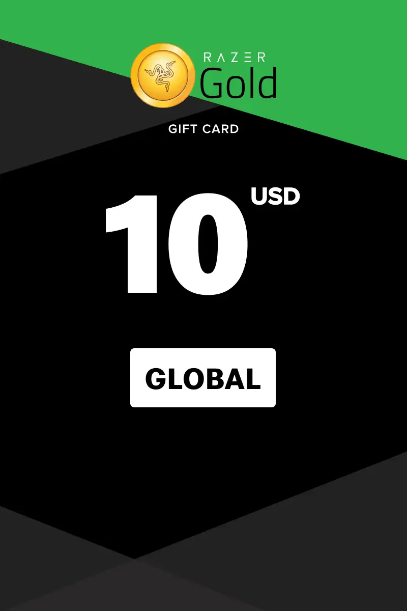 Razer Gold 10 USD Gift Card (Global) - Digital Key