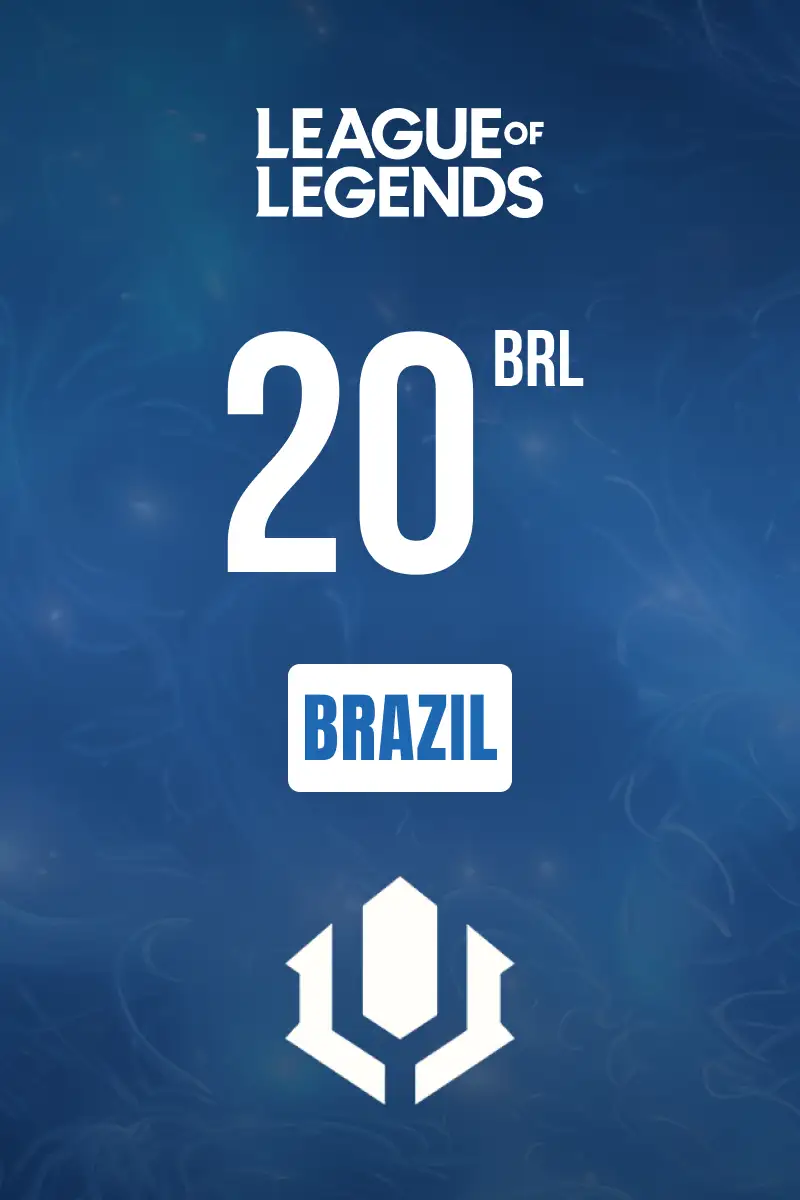 League of Legends 20 BRL Gift Card (Brazil) - Digital Key