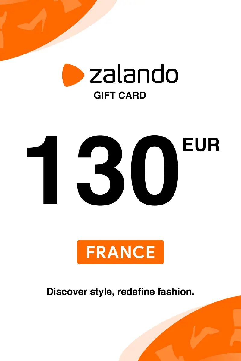 Zalando 130 EUR Gift Card (France) - Digital Key