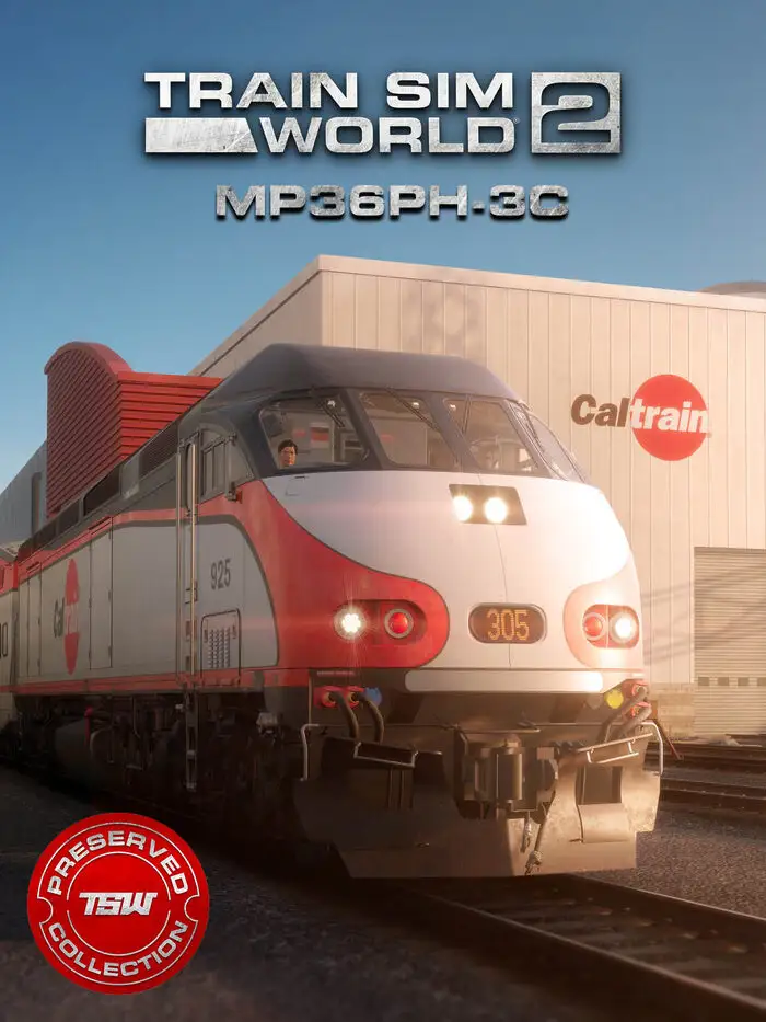 Train Sim World 2: Caltrain MP36PH-3C‘Baby Bullet’ Loco Add-On