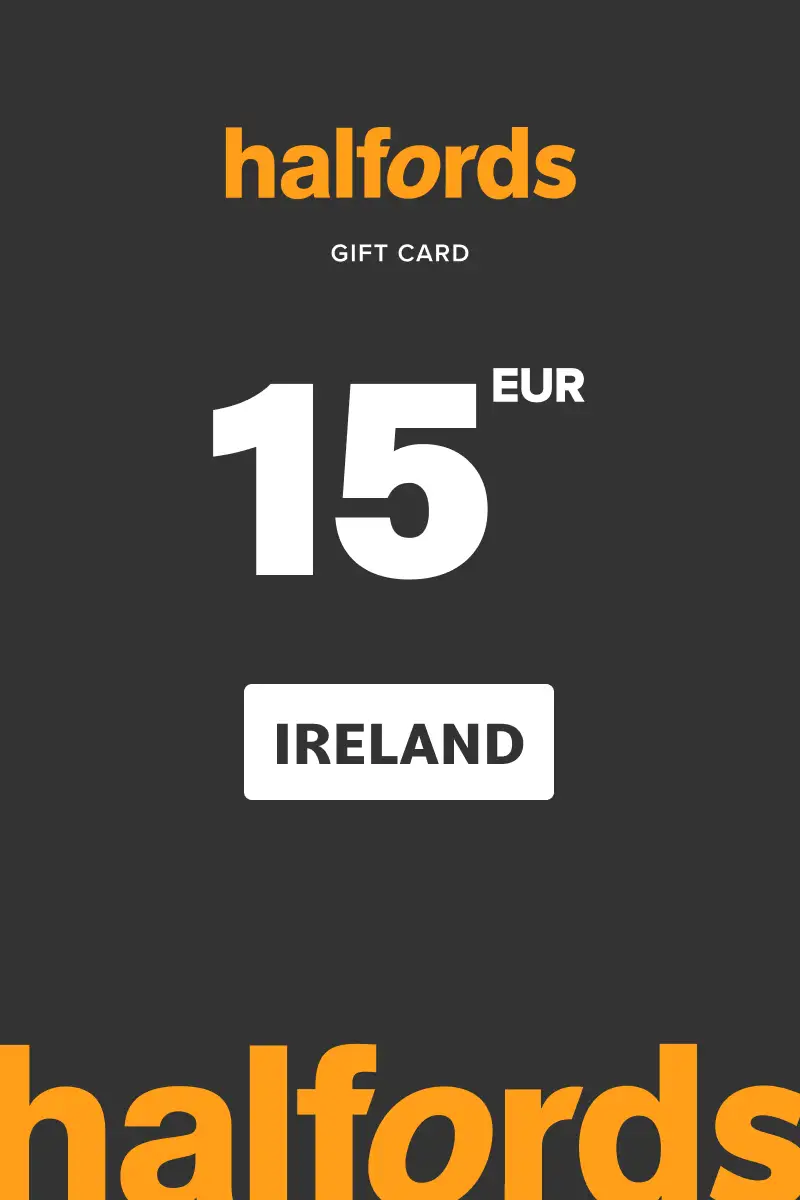 Halfords 15 EUR Gift Card (Ireland) - Digital Key