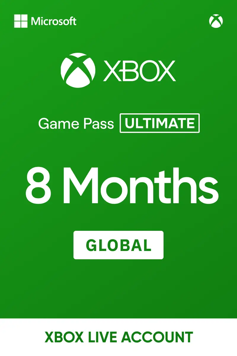 Xbox Game Pass Ultimate 8 Months (Global) - Xbox Live Account
