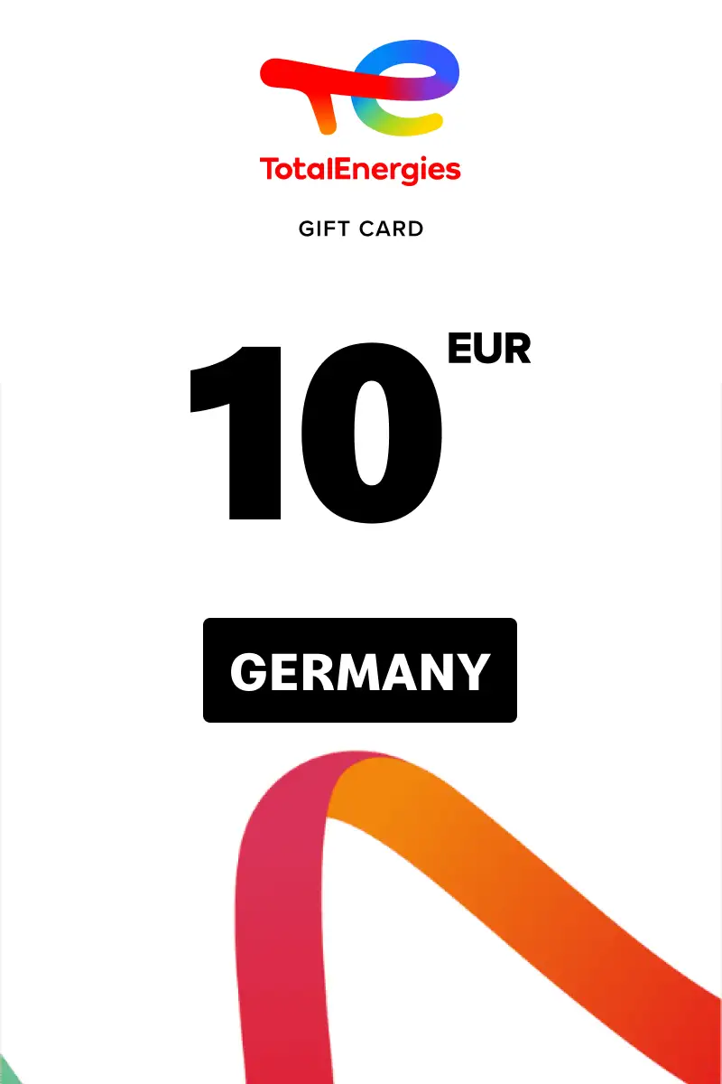 Total Energies Fuel Card 10 EUR Gift Card (Germany) - Digital Key