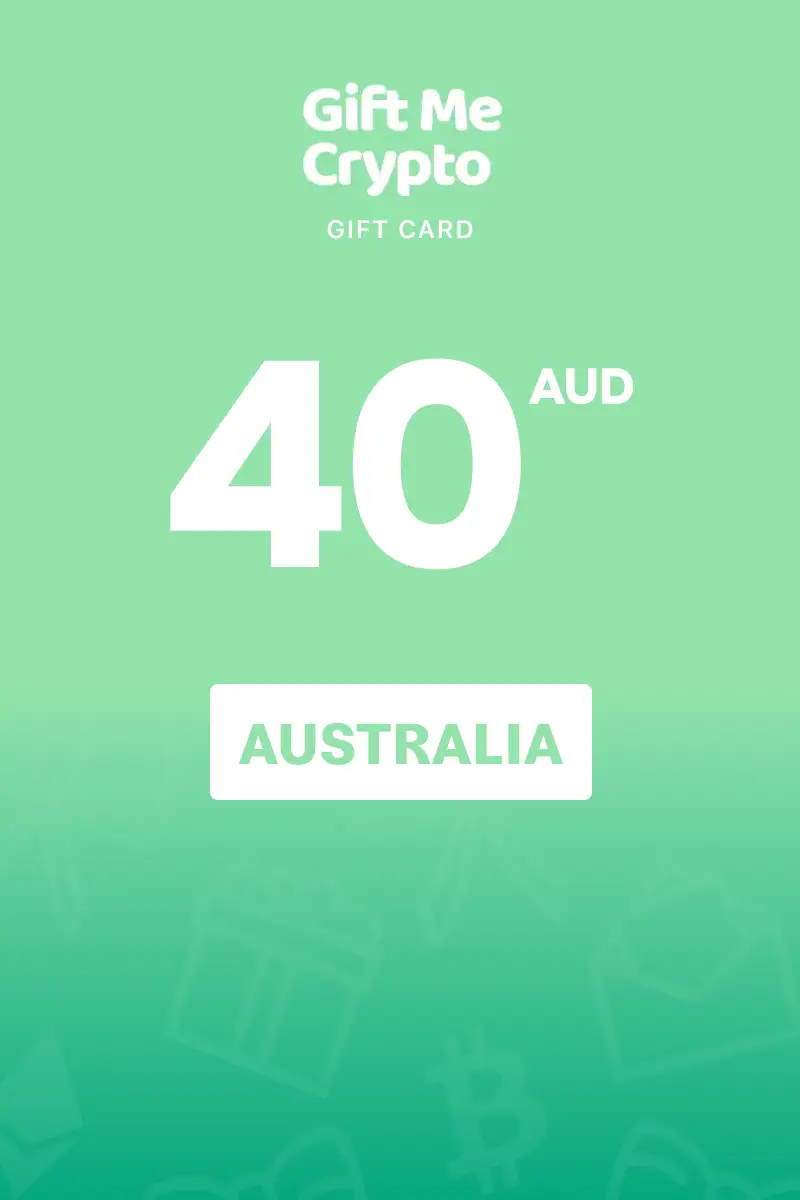 Gift Me Crypto 40 AUD Gift Card (Australia) - Digital Key