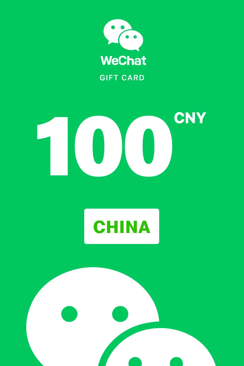 WeChat 100 CNY Gift Card (China) - FlexeCard - Digital Key