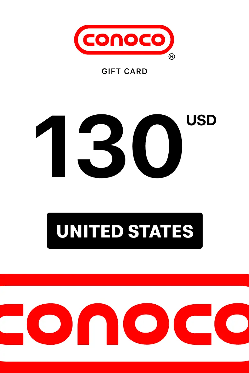Conoco 130 USD Gift Card (United States) - Digital Key
