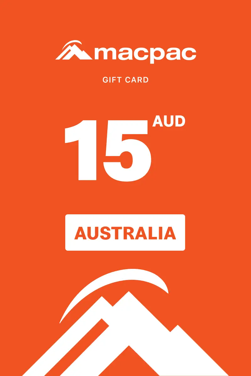 Macpac 15 AUD Gift Card (Australia) - Digital Key