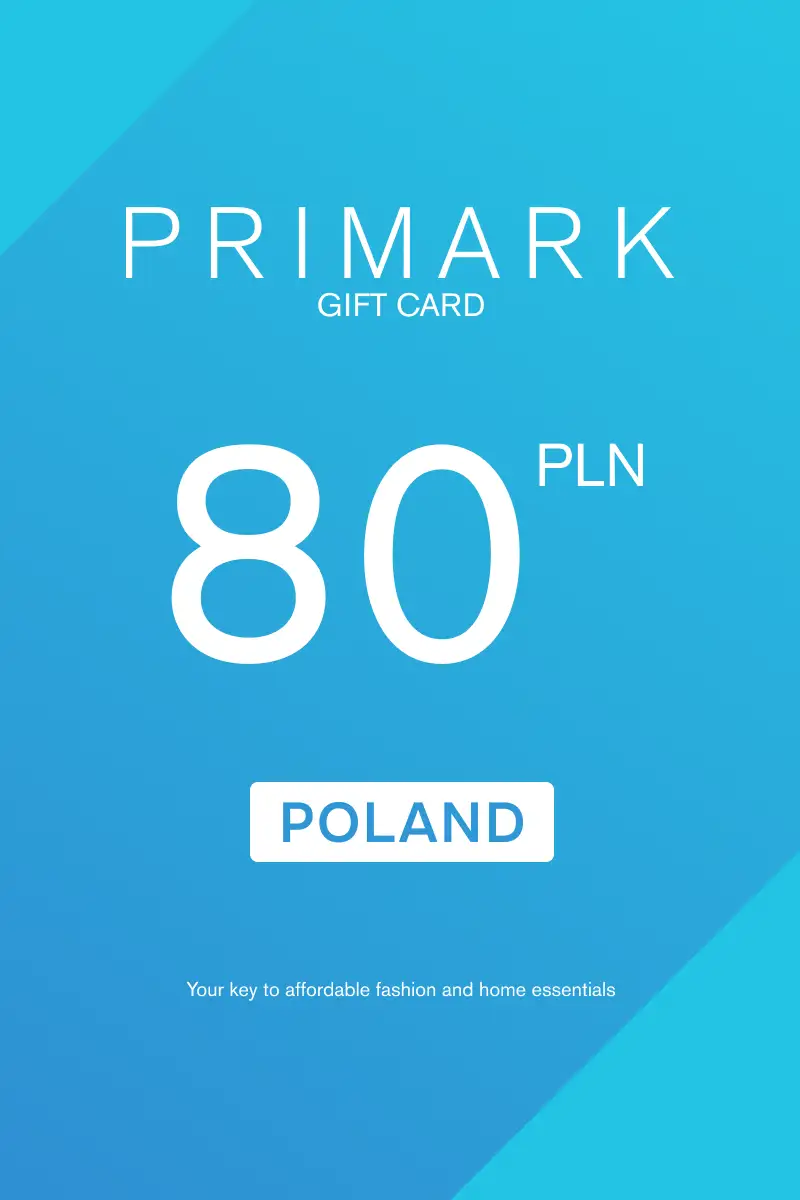 Primark 80 PLN Gift Card (Poland) - Digital Key