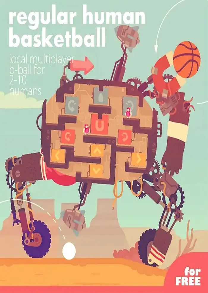 Regular Human Basketball (Global) (PC / Mac / Linux) - Steam - Digital Key