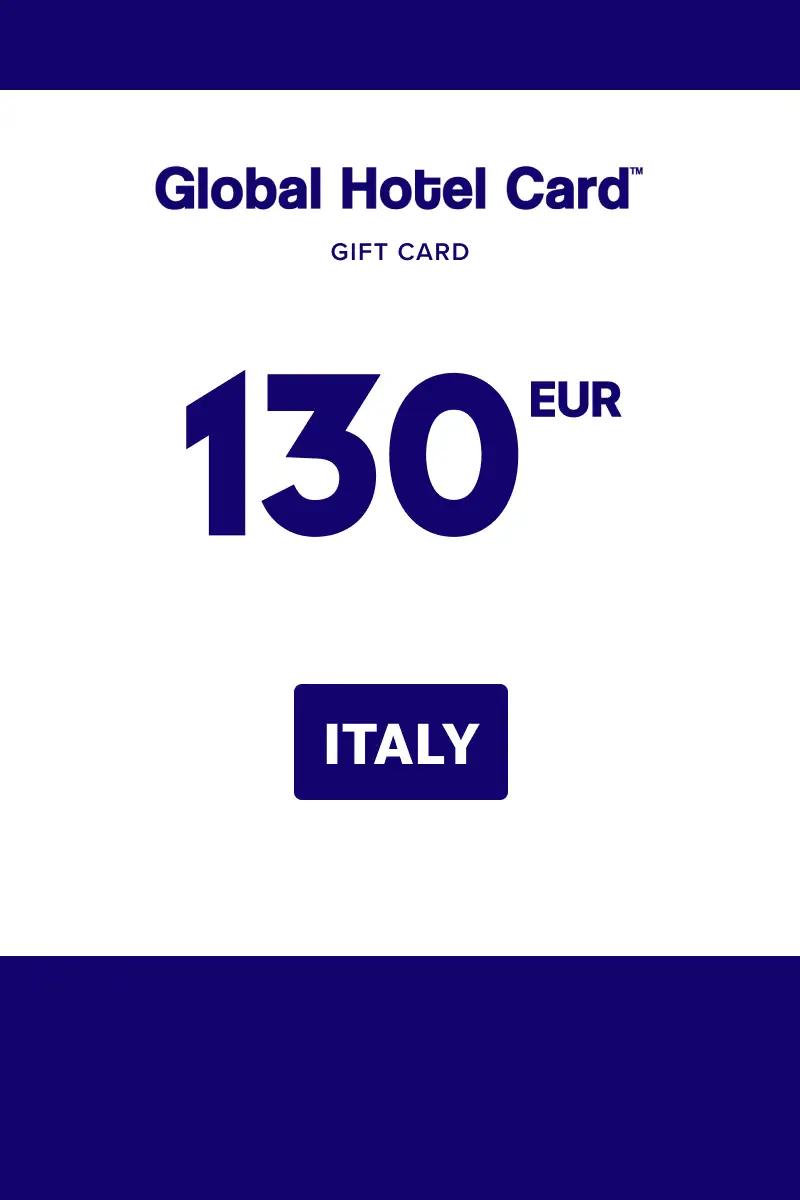 Global Hotel Card 130 EUR Gift Card (Italy) - Digital Key