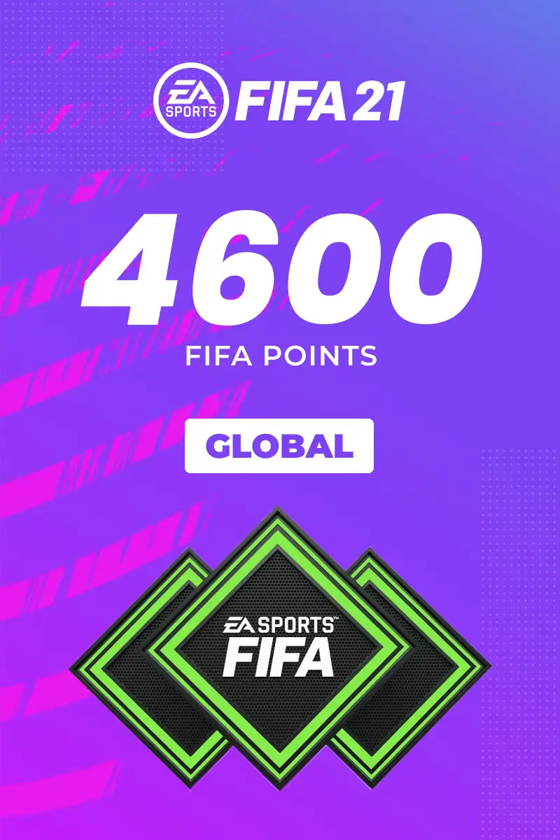 FIFA 21 4600 FUT Points (Global) (PC) - EA Play - Digital Key